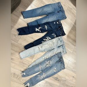 American Eagle high rise jegging bundle